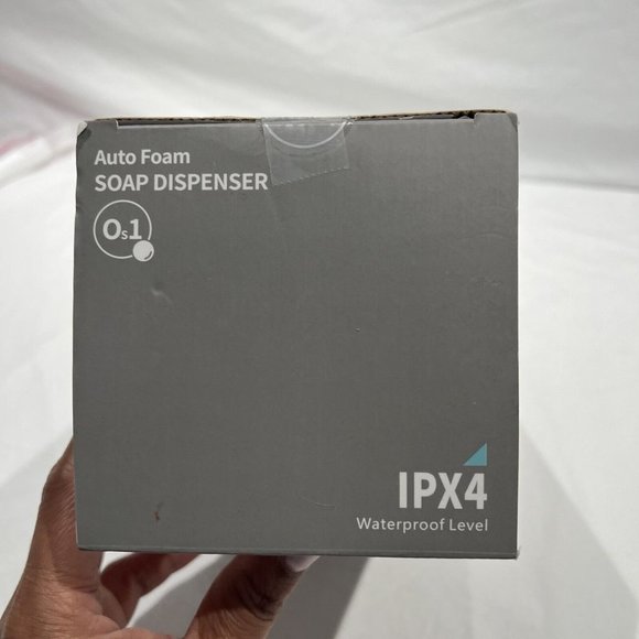 Open Box Auto Foam Soap Dispenser White IPX4 0.25s Rapid Foaming - Picture 2 of 5